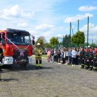 Otwarcie tężni solankowej i przekazanie kluczyków do nowego samochodu bojowego OSP Targowisko