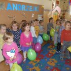 Zabawa Andrzejkowa w przedszkolu w Targowisku