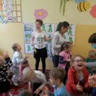 Zajęcia logopedyczne dąbrowskich przedszkolaków z udziałem rodziców