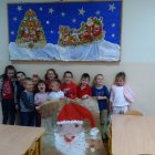 Nasz Święty Mikołaj – przedszkolaki z Grodkowic tworzą portret 