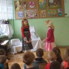 "Królowa Śniegu" w przedszkolu w Kłaju