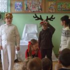 "Królowa Śniegu" w przedszkolu w Kłaju