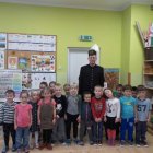 Spotkanie przedszkolaków z Kłaja z Górnikiem