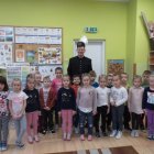 Spotkanie przedszkolaków z Kłaja z Górnikiem