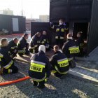 Wyszkoleni w gaszeniu pożarów wewnętrznych