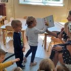 Dzień kropki 2021 w przedszkolu w Grodkowicach