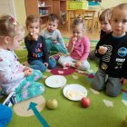 Dzień jabłka w przedszkolu w Targowisku