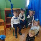 „Pasowanie na przedszkolaka” w Przedszkolu w Dąbrowie