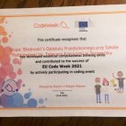 Europejski Tydzień Kodowania – Code Week 2021 – w Przedszkolu w Targowisku