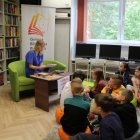 Odwiedziny w Bibliotece trzecioklasistów z Grodkowic
