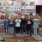 Międzynarodowy Dzień Kropki w Przedszkolu w Kłaju