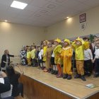 Przedszkolaki z Szarowa z najlepszymi życzeniami dla Babć i Dziadków