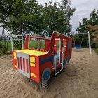Zakończono budowę nowego placu zabaw w Targowisku.