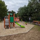 Zakończono budowę nowego placu zabaw w Targowisku.