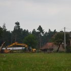 Prace przy budowie sieci kanalizacyjnej w msc. Szarów i Dąbrowa nie ustają. 