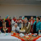 Przyjęcie urodzinowe 100-latki Emilii Strojek.